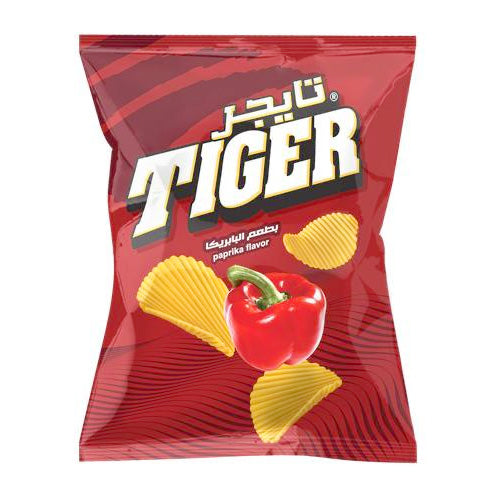 Picture of Tiger Chips Paprika 65g (12)